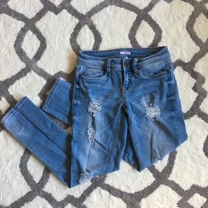 Distressed Skinny Jeans